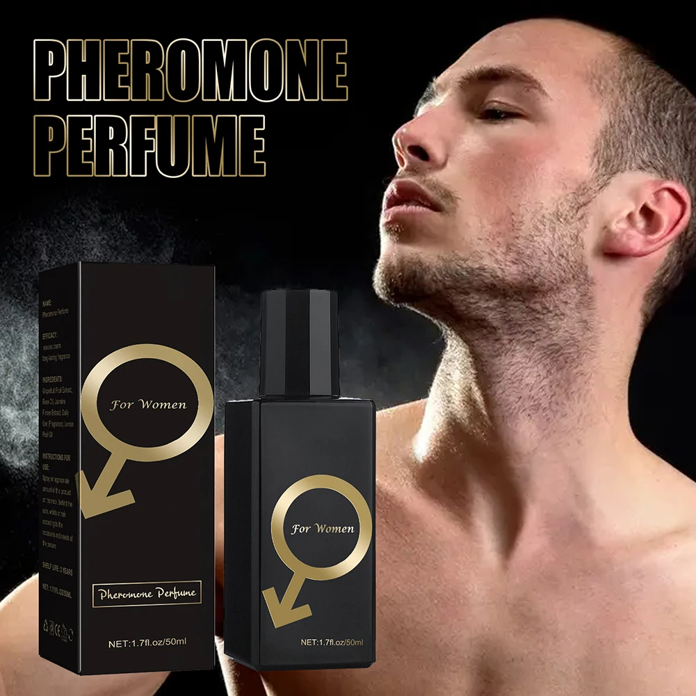 

50ML Natural Fragrance Lovers Dating Perfume Pheromone Perfumes For Women Long Lasting Floral Fragrance Liquid Fragrance