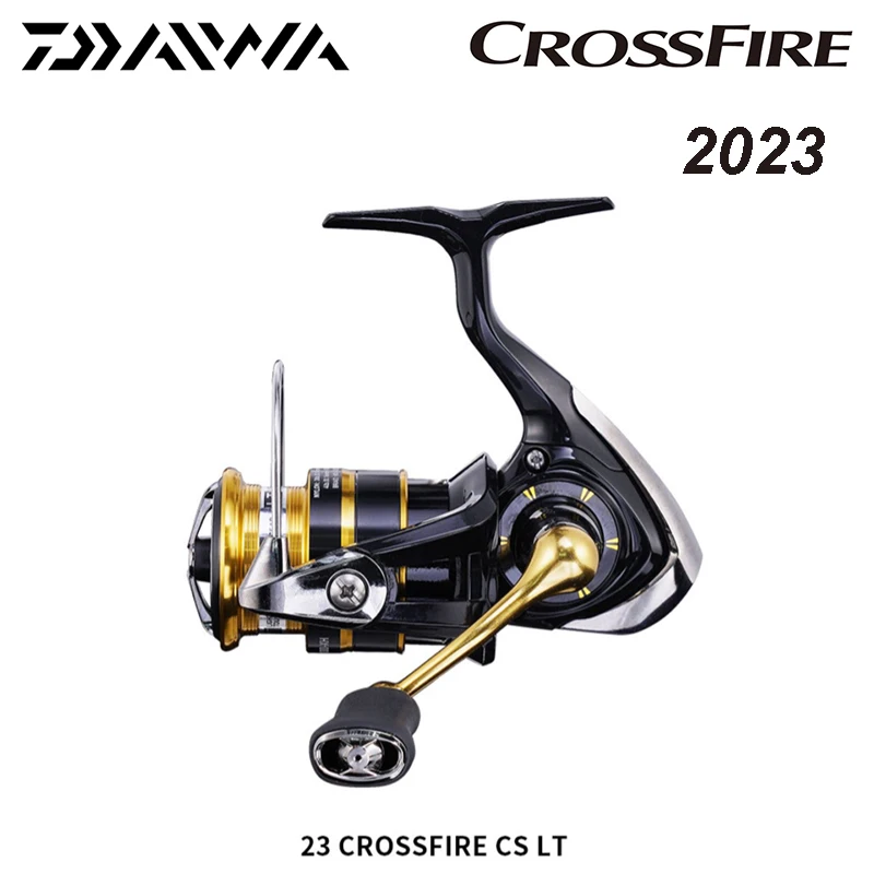 2023 NEW Original DAIWA CROSSFIRE CS LT Spinning Reel 2000 2500 3000 4000 6000 Casting Metal Freshwater Saltwater Fishing Wheel