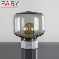 fairy contemporary lamp table creative vintage glass desk light led simple for home decor bedroom bedside living room