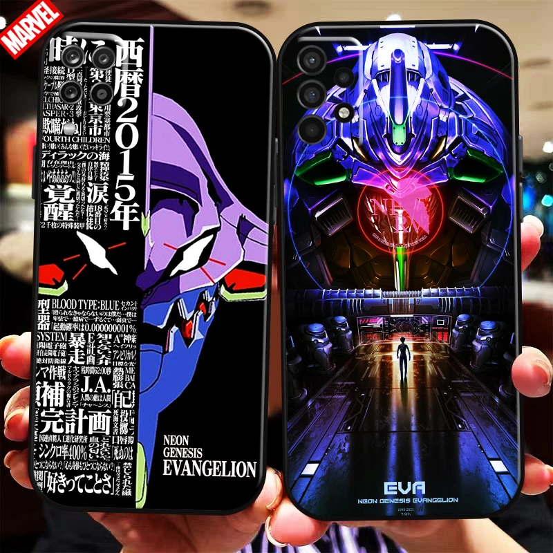 

Neon Genesis Evangelion EVA Anime For Samsung Galaxy A11 A12 A21 A21S A22 A30 A31 A32 A42 A51 A52 A70 A71 A72 5G Phone Case