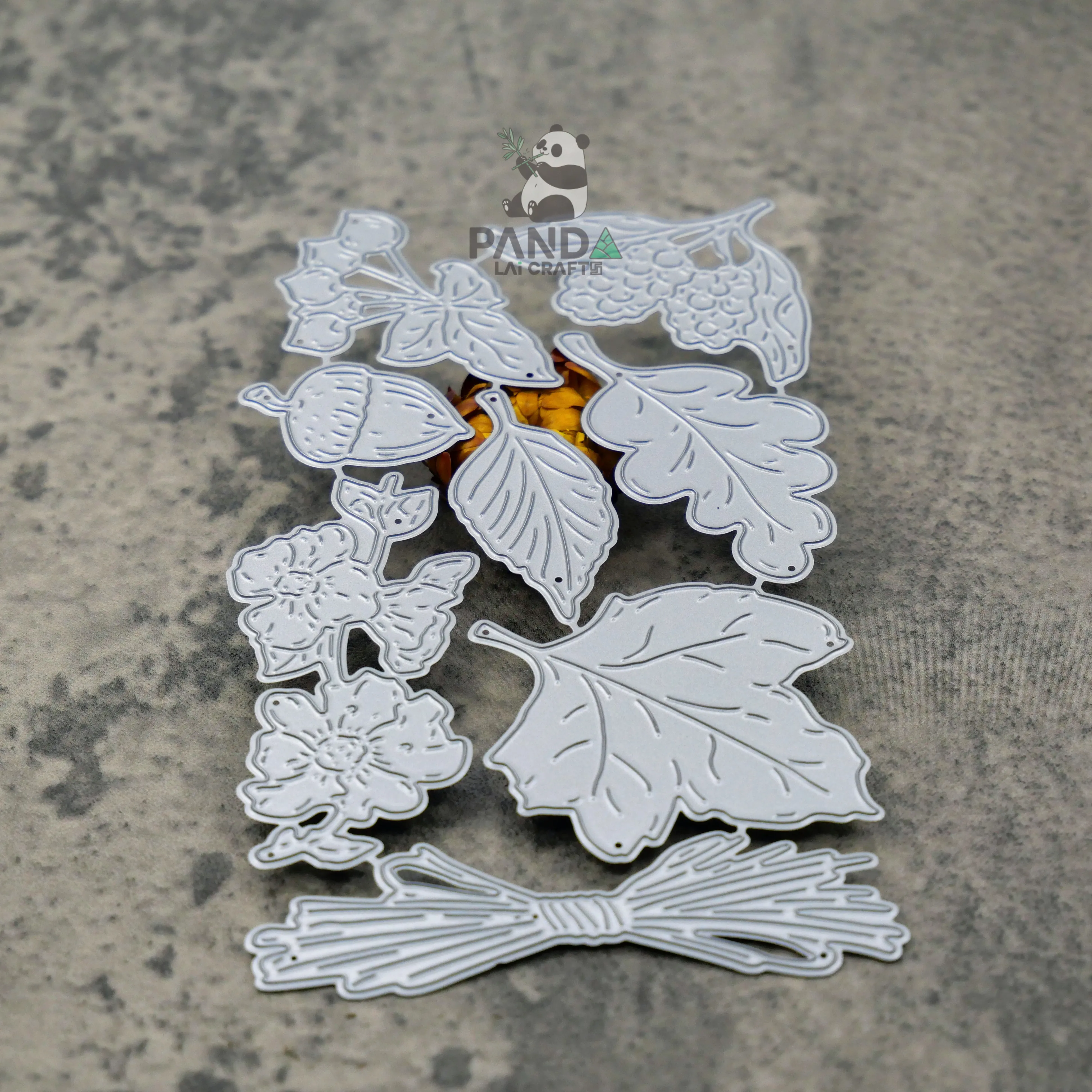 Набор металлических высекальных штампов PANDALAI Hedgerow для рукоделия декоративное