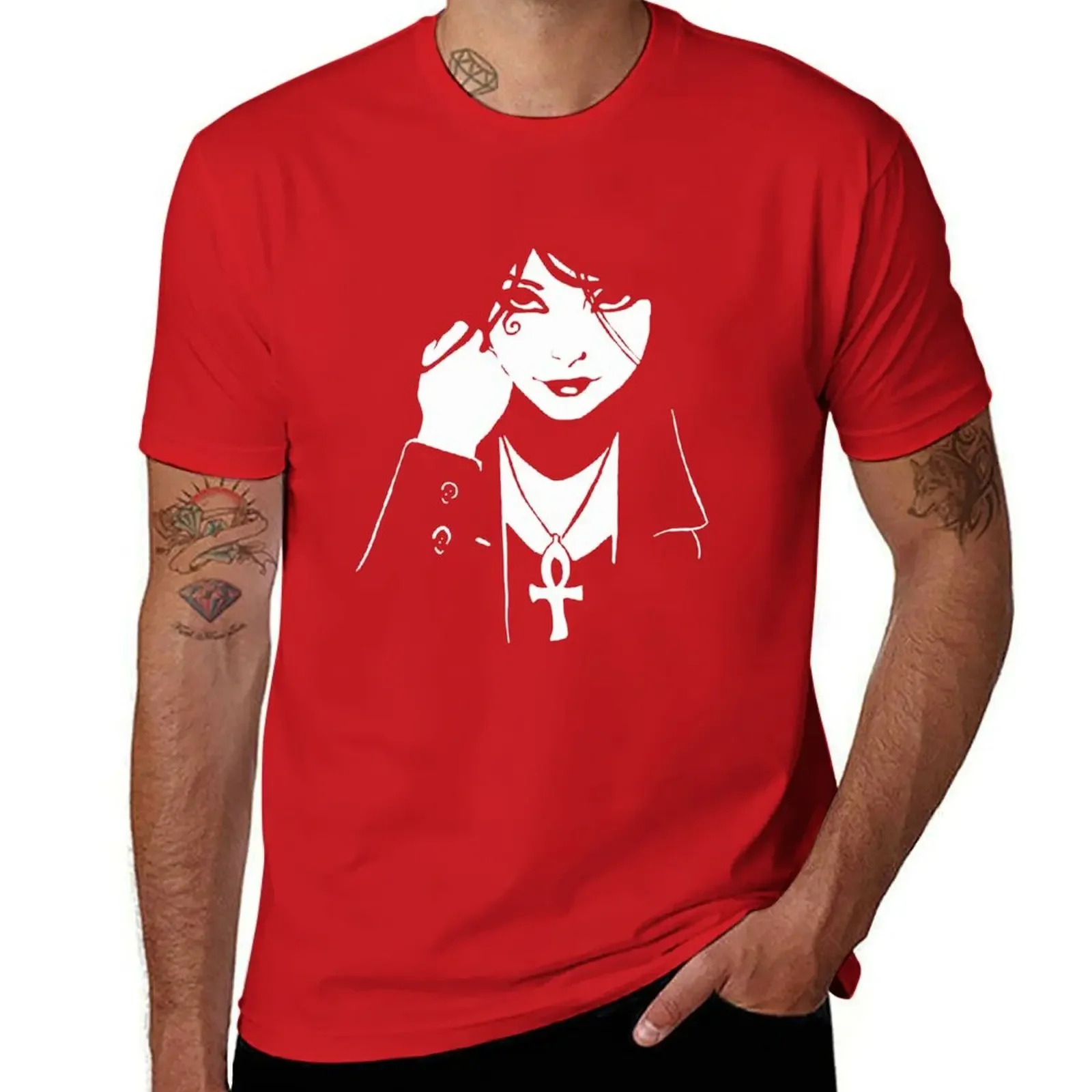 Футболка мужская хлопковая с коротким рукавом модная Эстетическая рубашка