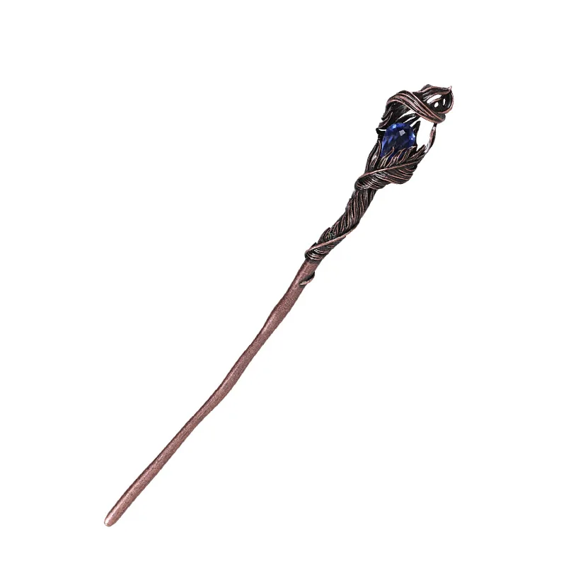 

Metal Hairpin Retro Distressed Updo Pin Fashion Hair Clasp Accessories