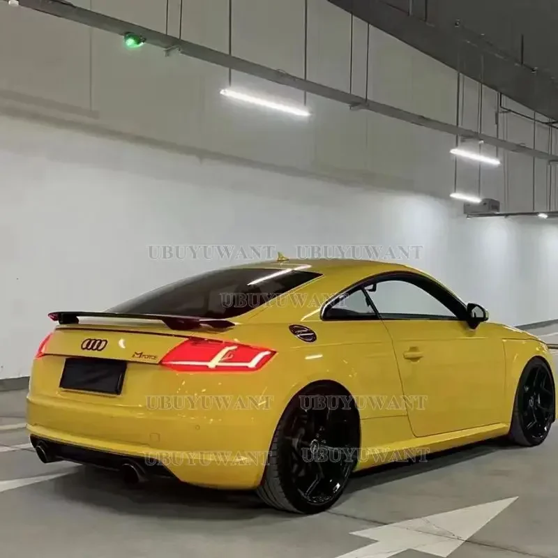 Черный спойлер для багажника из углеродного волокна/ФАП Audi TT 8J TTS A5 A6 A7 All 2008 - 2011