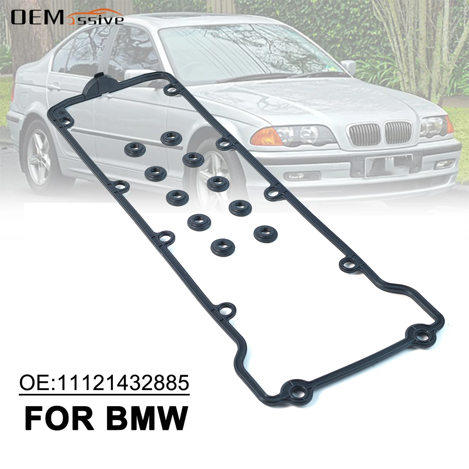 Уплотнение крышки клапана двигателя головки блока цилиндров для BMW E36 M43 E34 E46 316i