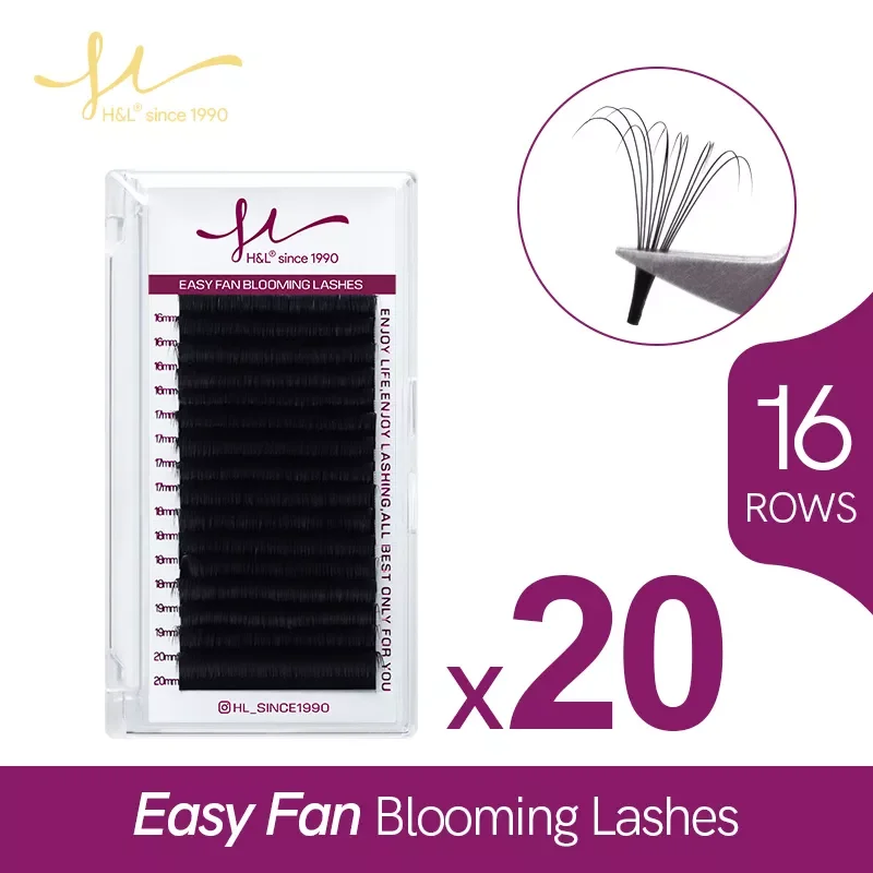 

Ресницы романтические легкие для завивки, автоматические веера, наращивание ресниц, самостоятельное наращивание, быстрое цветение, предва...