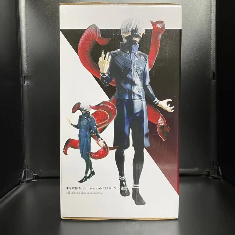 Фото В наличии: Оригинальная коллекционная фигурка Banpresto Grandista Anime Tokyo Ghoul Kaneki Ken от Bandai – модель-игрушка, подарок на день рождения TT №5