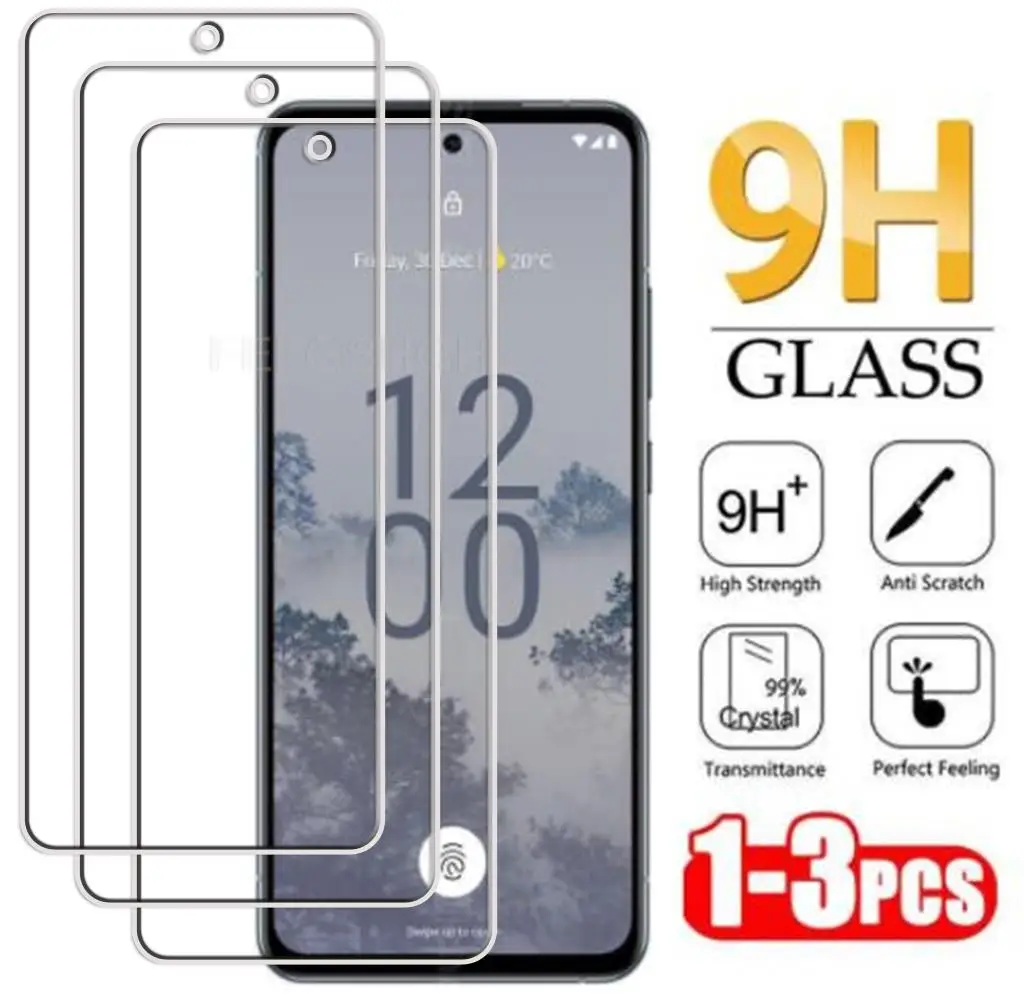 

HD Оригинальное защитное закаленное стекло для Nokia X30 5G 6,43 "NokiaX30, защитная пленка для экрана