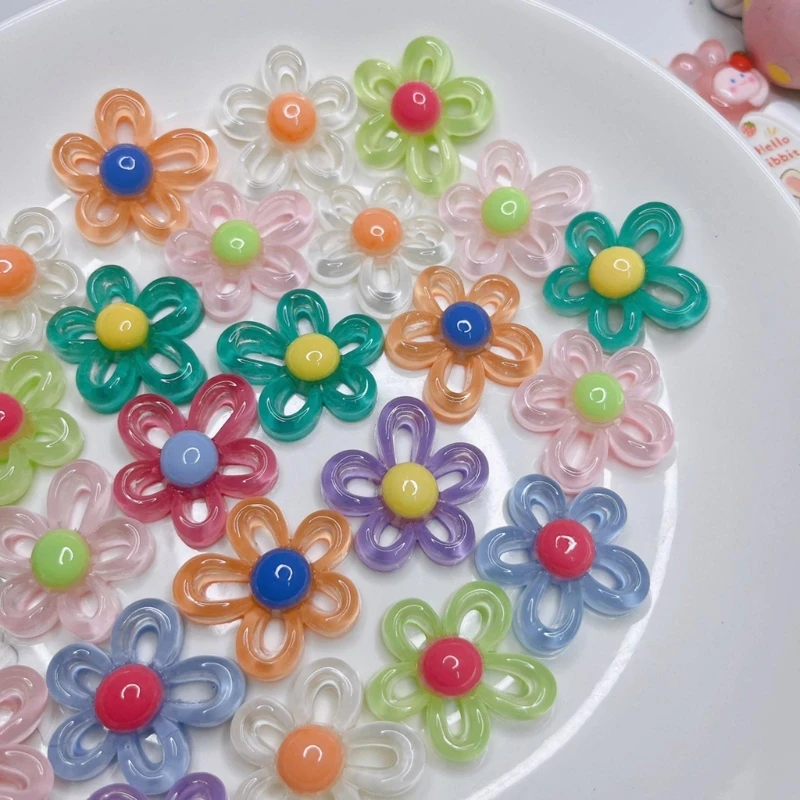 Красочные цветочные подвески ожерелье браслет серьги подвеска для изготовления