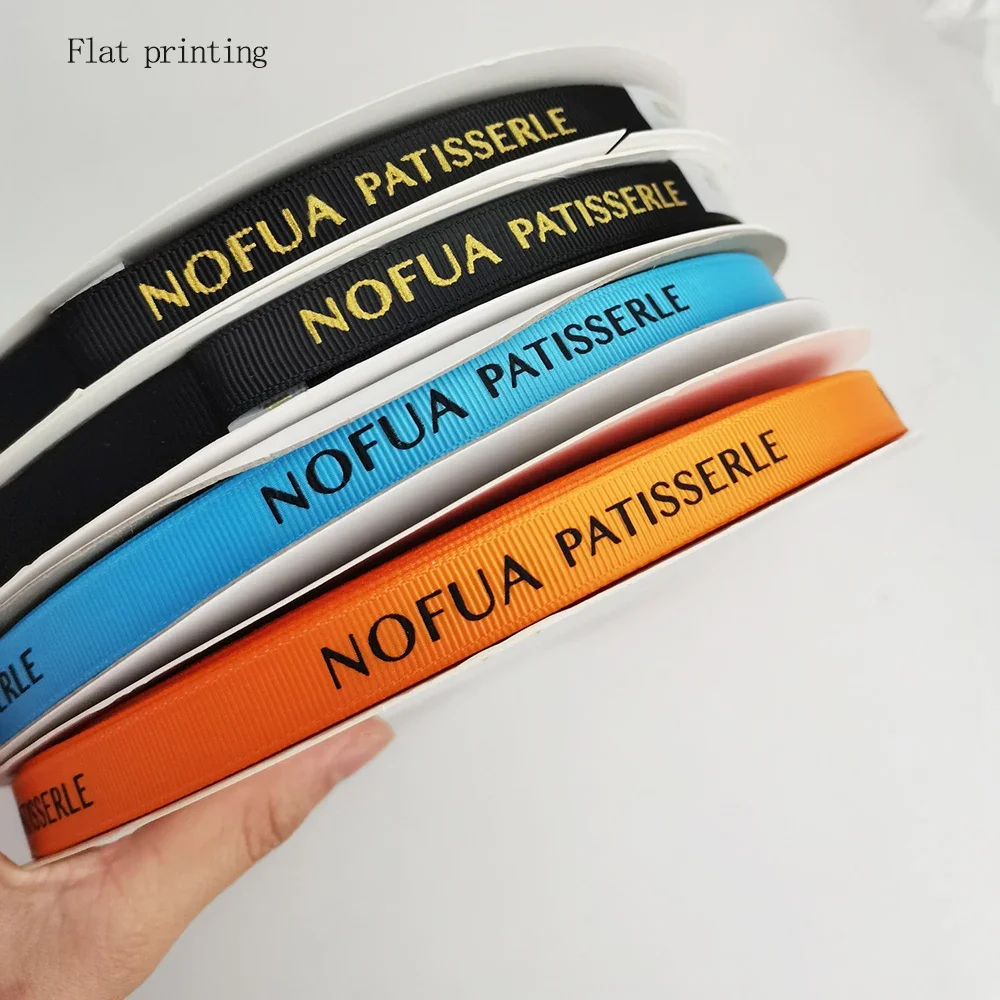 ШИРИНА 0 6 см 100 ярдов лента из репсовой ткани напечатанные на заказ слова имя