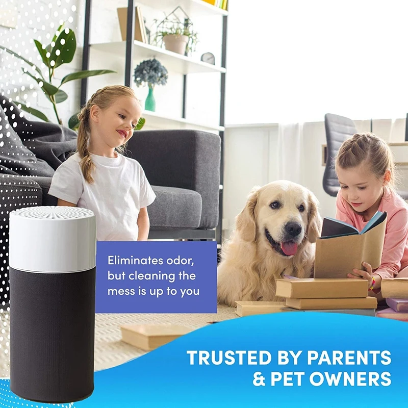

3 Pack Pure 411 Replacement Filter Particle And Activated Carbon For Blueair Blue Pure 411, 411+ & Mini Air Purifiers