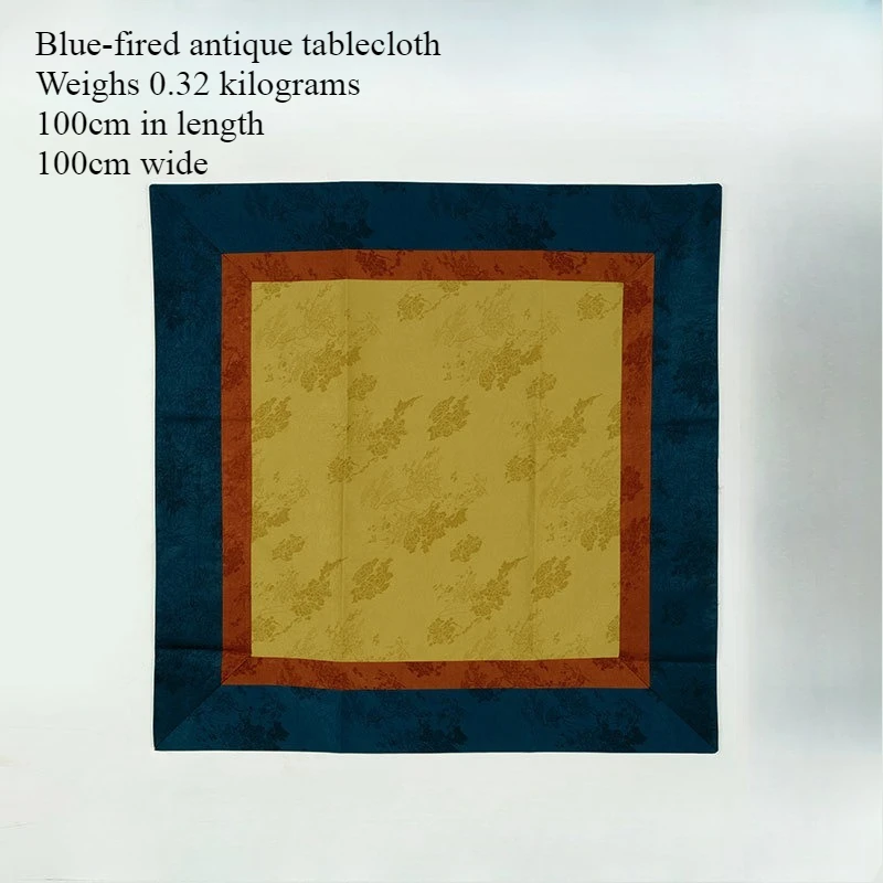 

Антикварная синяя скатерть в тибетском стиле