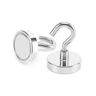 Сверхпрочные Неодимовые Магнитные Крючки, 1 шт., Сверхмощный магнит, настенный магнитный крючок, вешалка, ключ для подвешивания дома, кухни