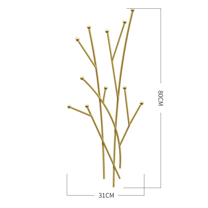 

Настенная вешалка для пальто для гостиной, современные шкафы для прихожей, спальни, современная вешалка для пальто, металлическая стойка для хранения, Золотая садовая мебель HY