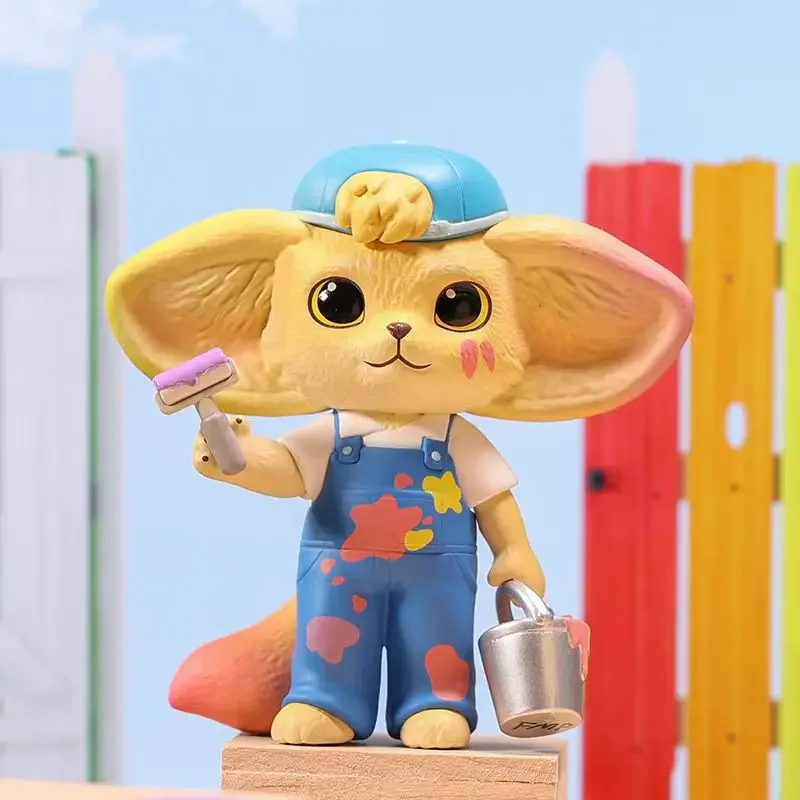 Милая аниме-фигурка подарок коробка сюрпризов оригинальная маленькая Лисичка