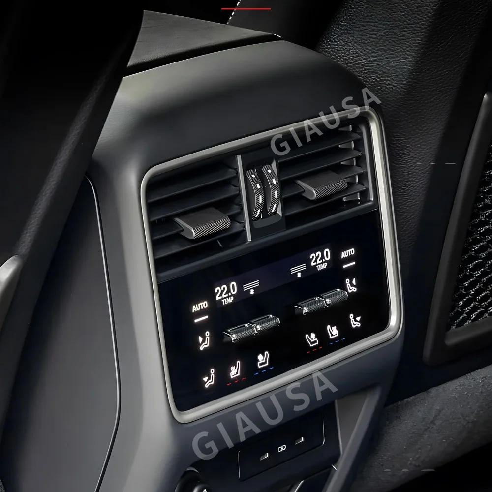 Для Porsche Cayenne 2024 задняя ЖК-панель кондиционера сенсорное управление высоким