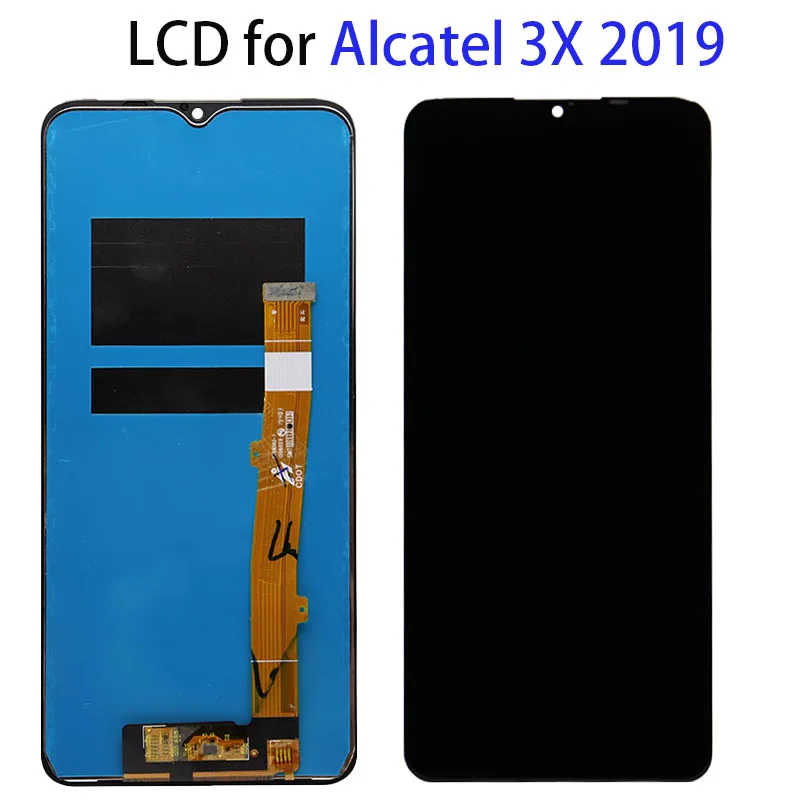 ЖК-дисплей 6 52 дюйма для Alcatel 3X 2019 5048Y 5048U OT5048 детали замены + бесплатный инструмент |