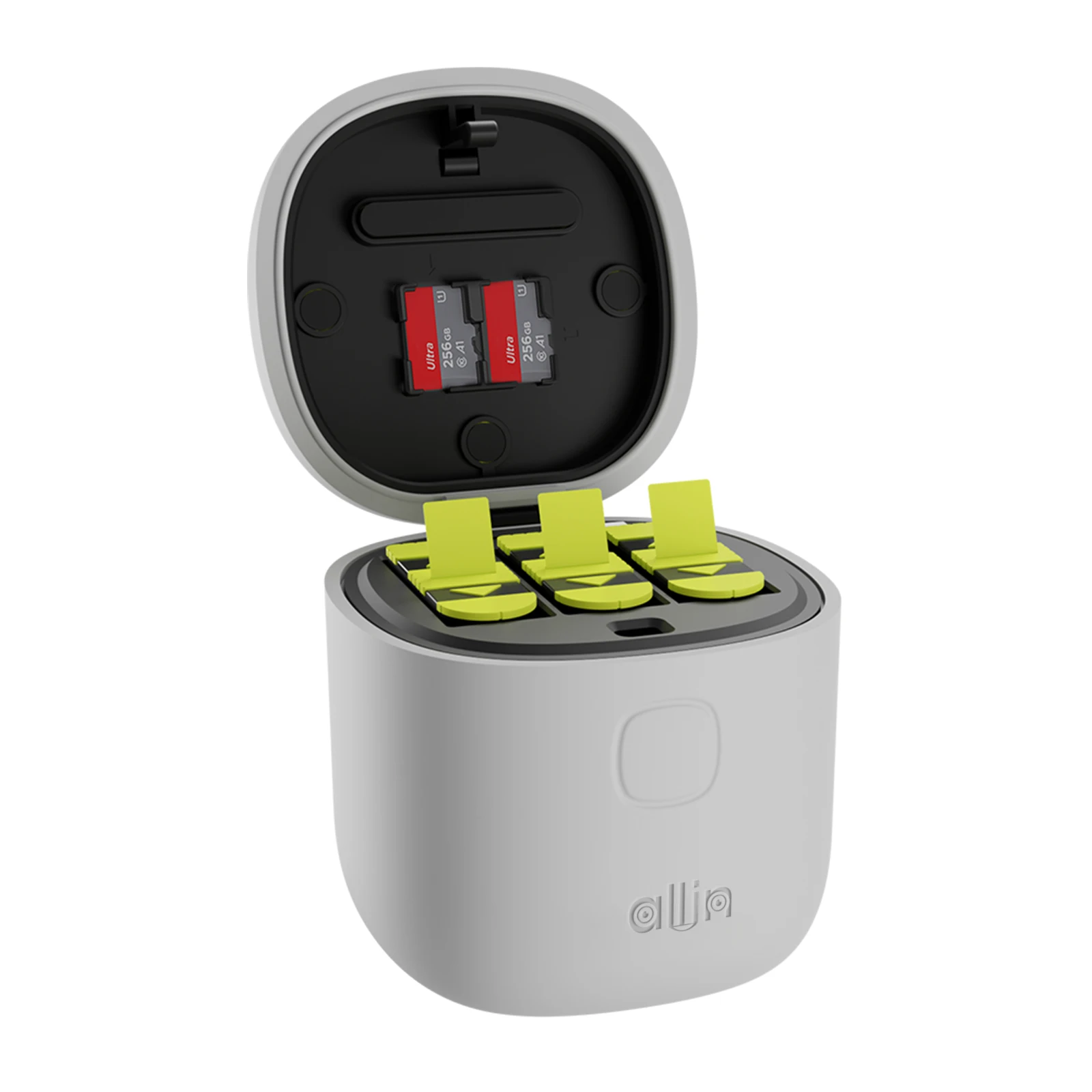 

Allin 3Pack Battery For GoPro 10 9 8 7 Black 3 Slots LED Light Charger Box TF Card Reader Storage For GoPro Hero 5 6 7 8 9 10