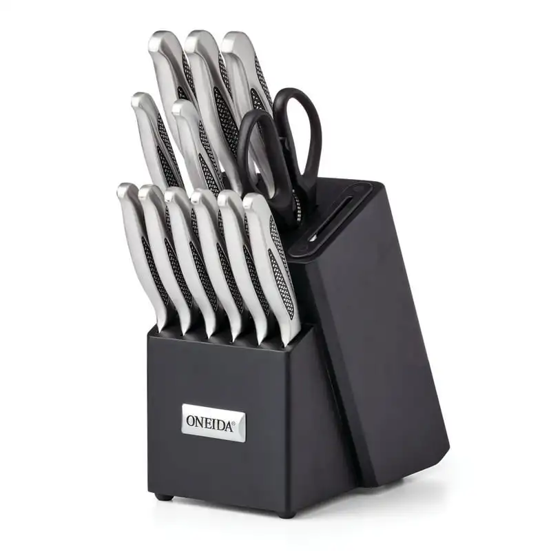 

Cutlery Block Set with -In Sharpener