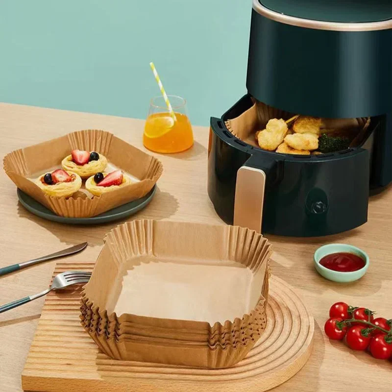 Одноразовая фритюрница жиронепроницаемая бумага для выпечки вставки кухни