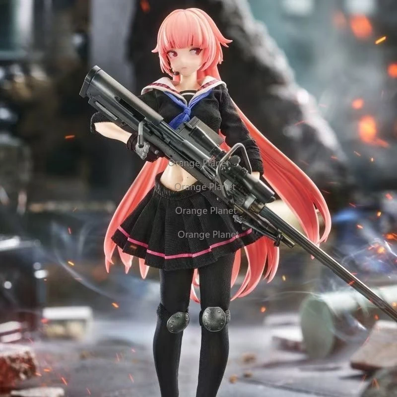 Фото HASUKI PA011 Pocket Art Girls Frontline NTW‑20, фигурка в масштабе 1/12 с тканевым телом, полная модель №2