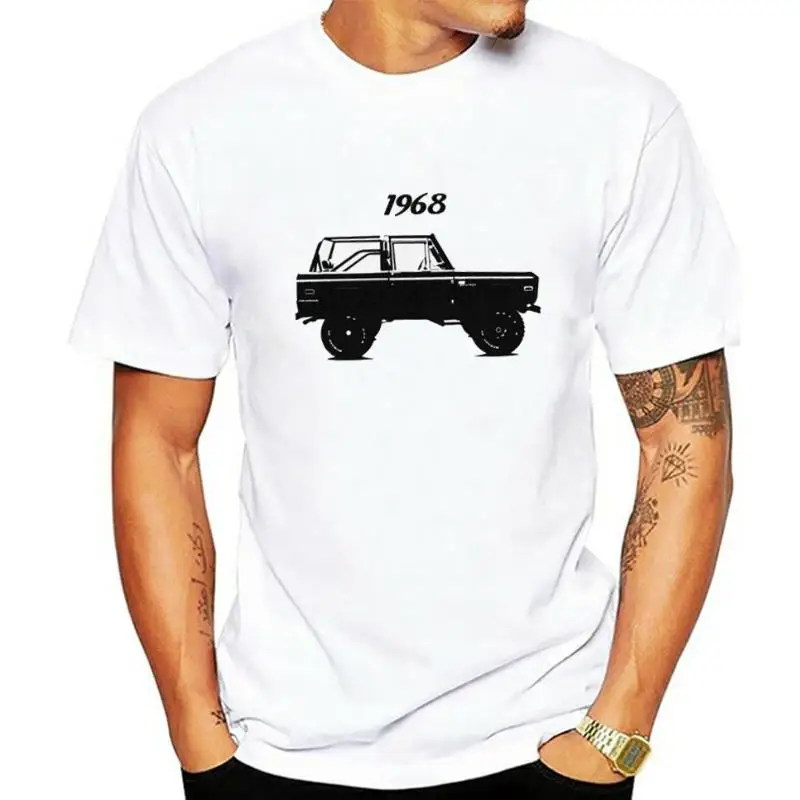 

1968 черная футболка унисекс с коротким рукавом