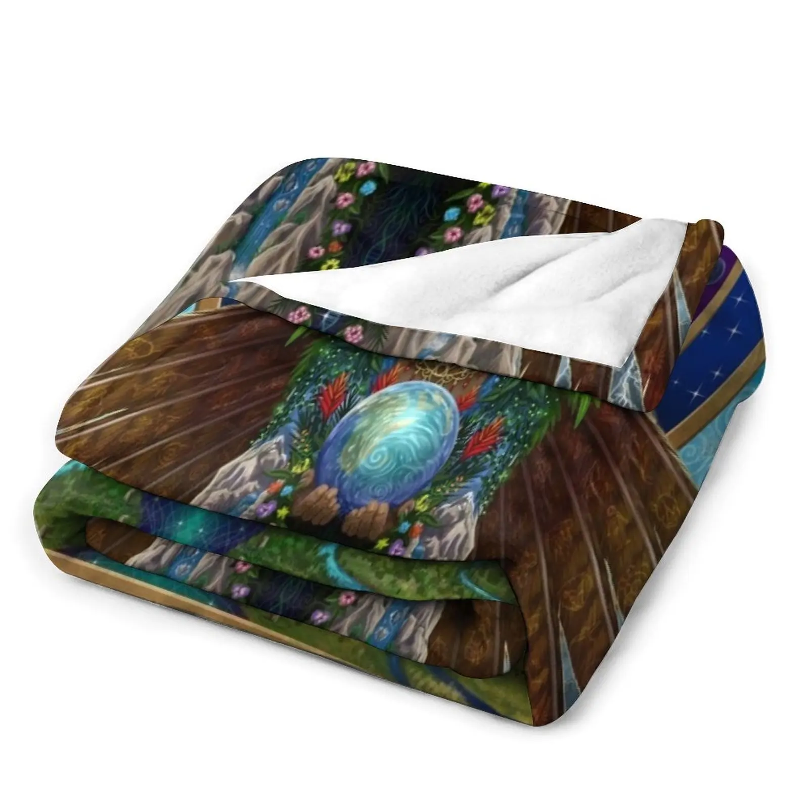 Gaia: Священная система мягкое декоративное одеяло для младенцев