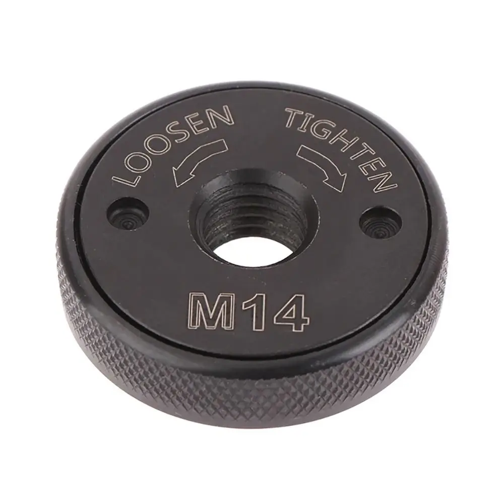 

М14 Резьбовая угловая шлифовальная машина, Фланцевая гайка, верхняя самоблокирующаяся нажимная пластина, Стопорная гайка, замена прочной быстроразъемной инструмент, детали