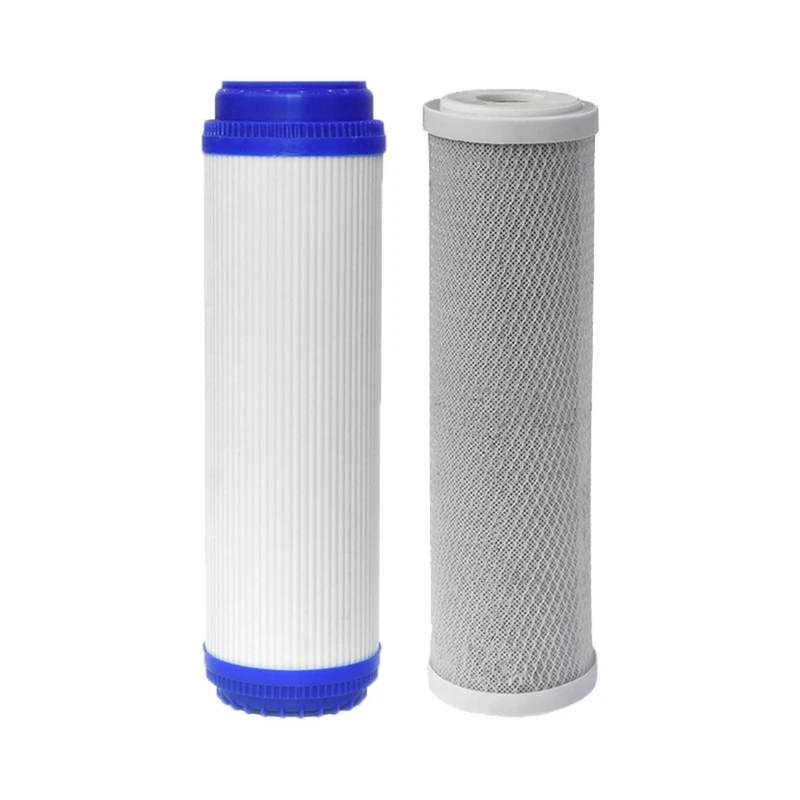 

Water Purifier Filter 10 Inch Flat Mouth CTO, UDF Compressed Carbon Water Purifier Filter Elements Mesh Accessories