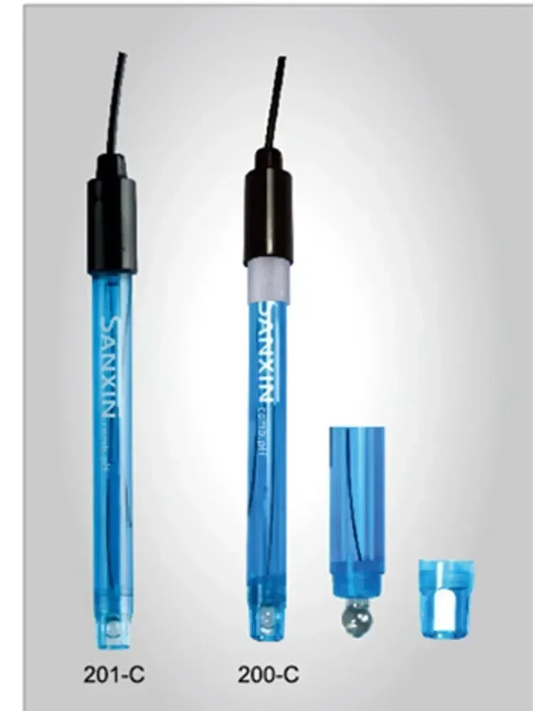 Shanghai Sanxin 201-a 201-c композитный pH-электрод с пластиковым корпусом для лабораторного