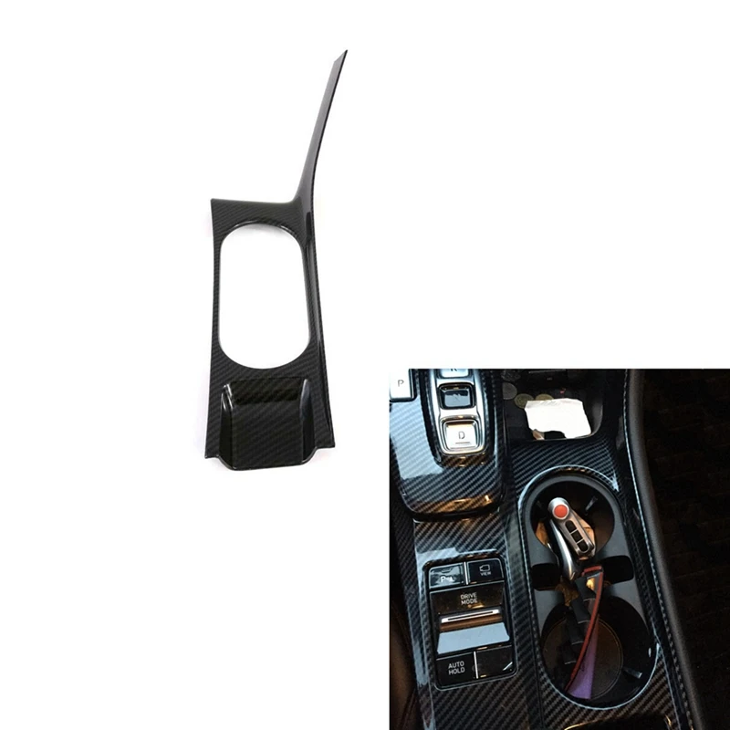 

ABS Cup Holder Cover Frame Trim For Hyundai Sonata 2020-2022 Interior Accessories ,ABS Carbon Fiber