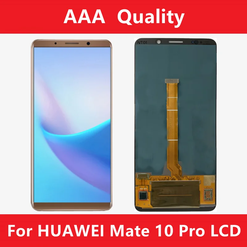 

ЖК-дисплей 6,0 дюйма для Huawei Mate 10 Pro, сенсорный экран, дигитайзер для Huawei Mate 10 Pro, BLA-L09 BLA -L29, запасные части