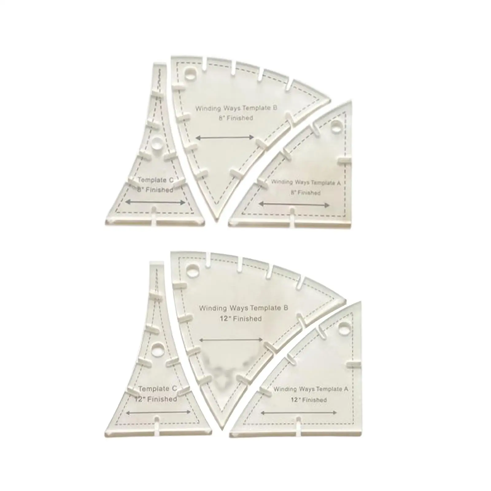 Набор из 3 простыней с быстрым изгибом акриловые простыни и линейки креативные |