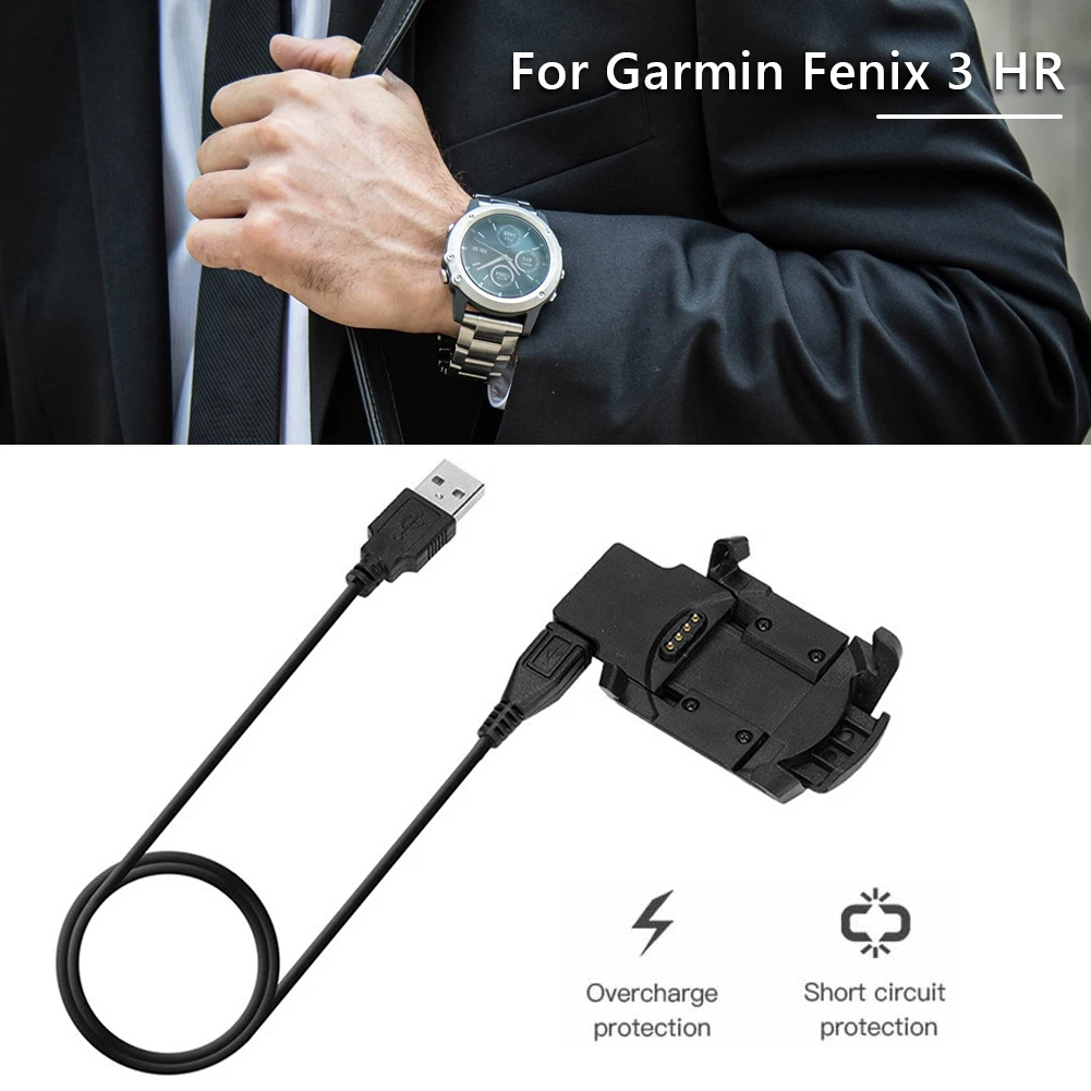 

Зажим для смарт-часов, зарядная док-станция для Garmin Fenix 3/Fenix 3 HR, зарядное устройство для смарт-часов, универсальное зарядное устройство для ...