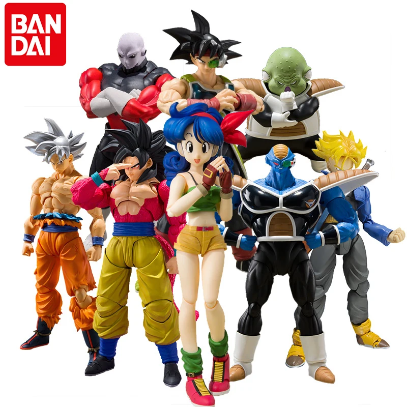 

BANDAI S.H.Figuarts DRAGON BALL 2021 CJ Limited Super Goku Vegeta Gohan Hitto Beerus Action Model Anime Figurals Brinquedos Toys