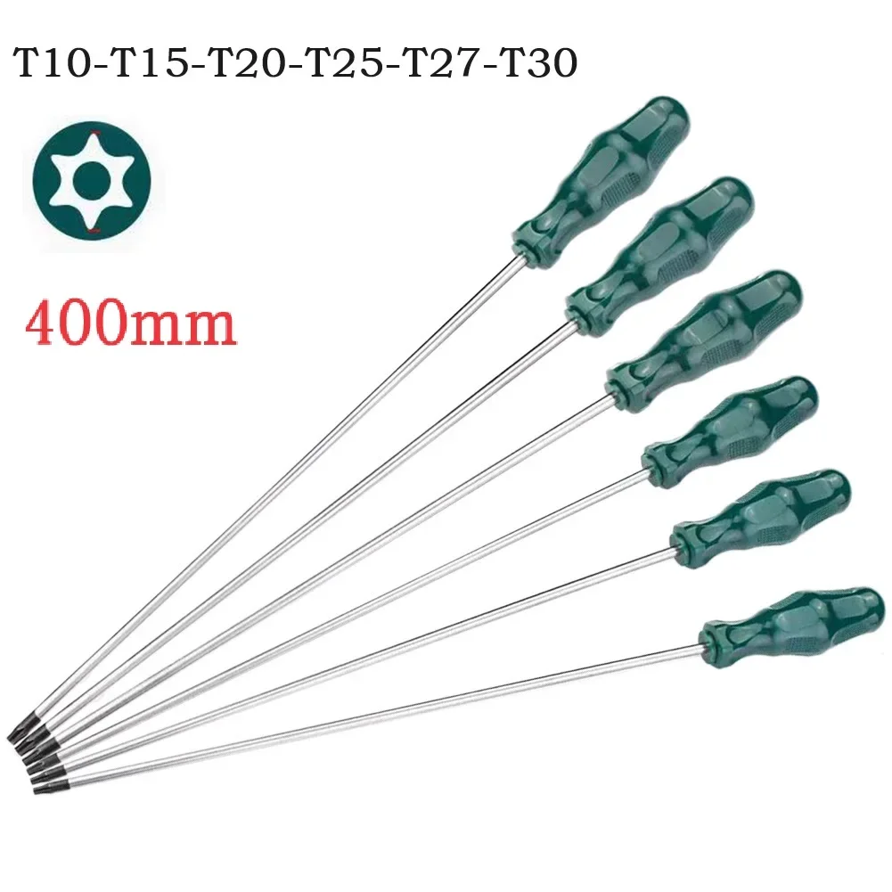 Сверхдлинная отвертка Torx 400 мм Ремонтный магнитный привод для винтов T10/T15/T25/T27