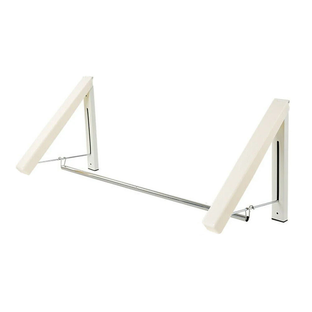

Laundry Drying Rack Wall-mount Retractable Folding Invisible Clothes Hanger Laundry Drying Rack Accessories FPing
