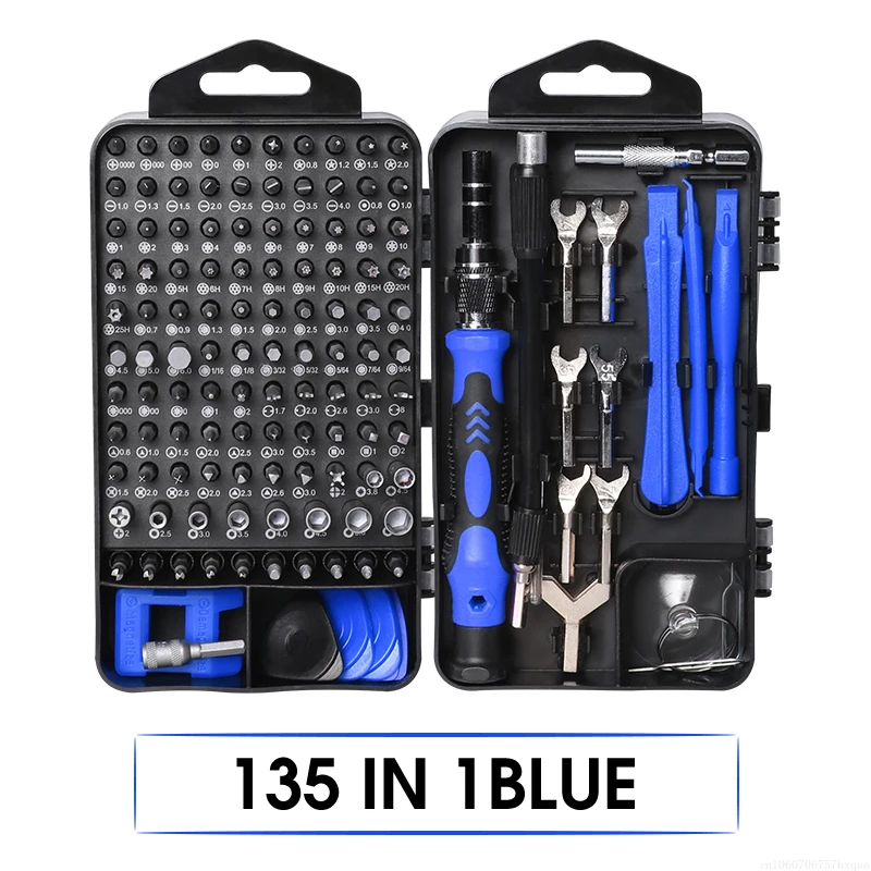 

XIAOMI 135/115 In 1 Magnetic Screwdriver Set Precision Torx Hexagon Phillips Slotted Screw Bits Kit For Phone Repair Hand Tools