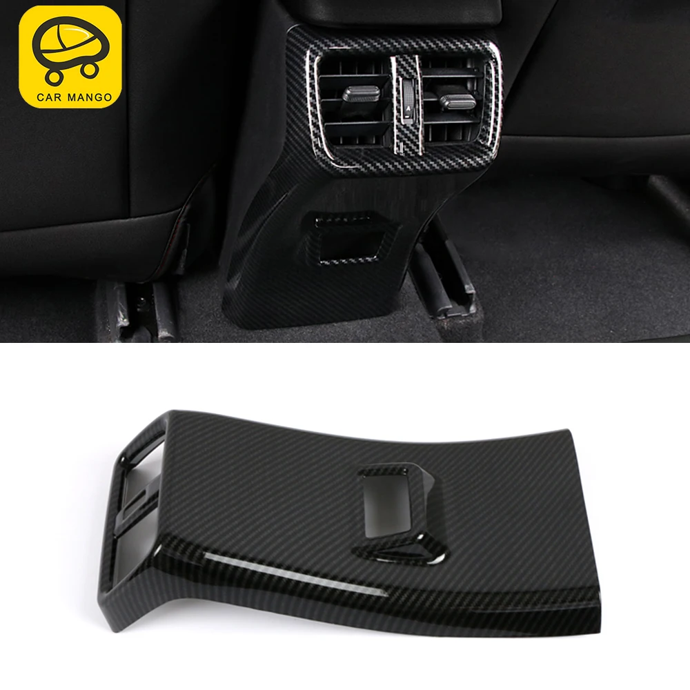 

CarManGo Auto Car Accessories Rear Seat Back Air Vent Outlet Cover Trim Sticker Frame Decoration for Lexus UX ZA10 2019-2021