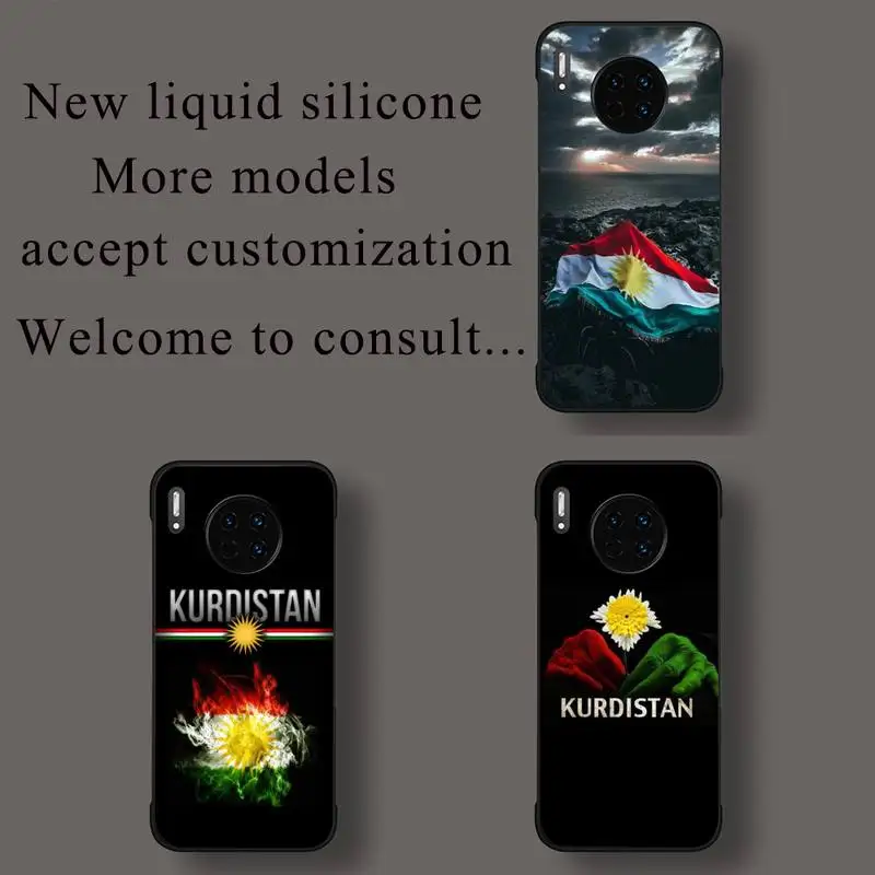 

Kurdistan Autonomous Region flag Phone Case For Huawei honor Mate 10 20 30 40 i 9 8 pro x Lite P smart 2019 nova 5t