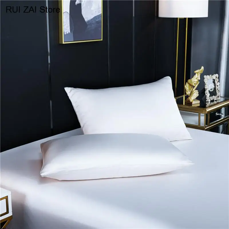 

50X70 48X74 Natural Mulberry Silk Pillowcase Superior Quality Pillowcase Cover Solid Color Pillow Case Bedding Pillow Cover