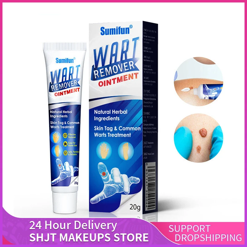 

1/2/5/10Pcs Wart Treatment Cream Warts Removal Antibacterial Ointment Remove Skin Tag Foot Corn Mole Acne Herbal Medical Plaster