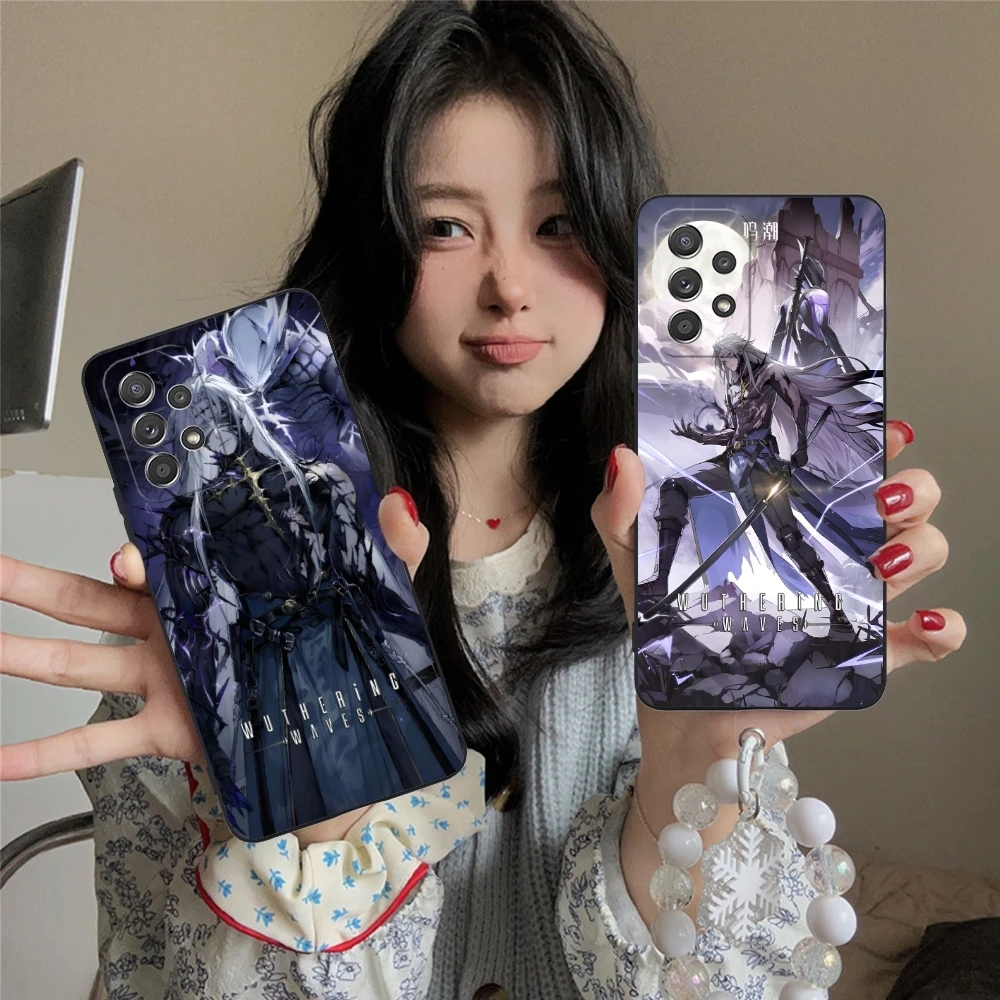 Wuthering волны Calcharo Чехол для мобильного телефона Samsung Galaxy A91 73 71 70 54 53 52 34 24 23 21 S 5G