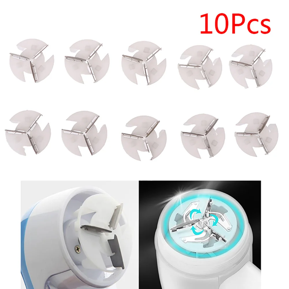 

10PCS Stainless Steel Hair Ball Trimmer Head Universal Head To Hair Ball Blade Hair Ball Machine Blade Lint Remover Replace Head