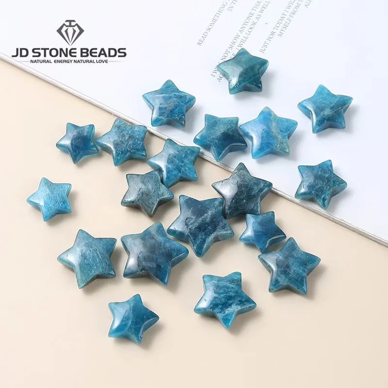 

5 шт./партия, бусины из натурального апатита