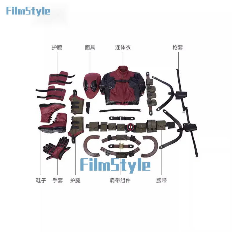 Женский Фэнтезийный костюм для косплея с бассейном Уэйда Вильсона злодея из