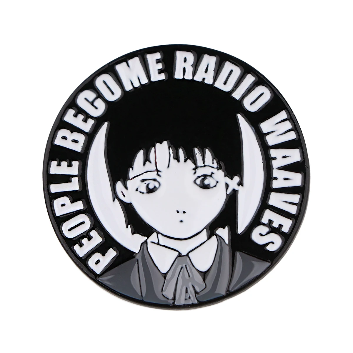 

People Become Radio Manves Lapel Pins Anime Brooch Enamel Pin Brooches on Clothes Badges Backpack Fashion Accessories Jewelry