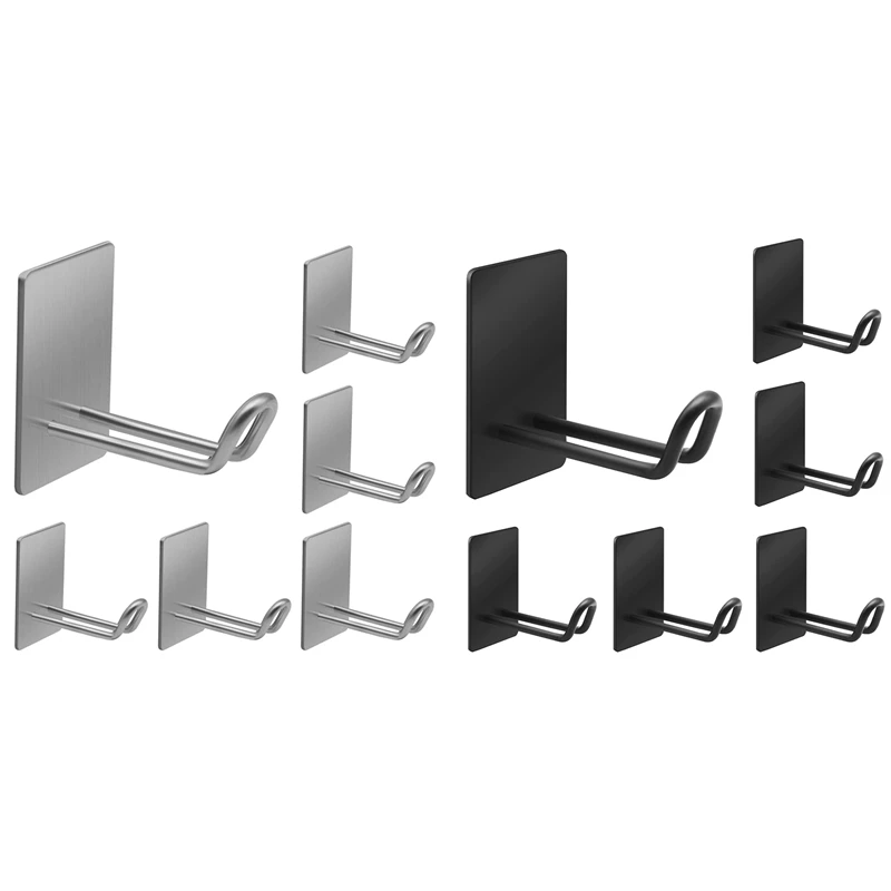 

Adhesive Hooks,Towel Hook,Sticky Hanger For Kitchen And Door,Bathroom Wall Hooks For Hanging Towel Robe ,6Packs