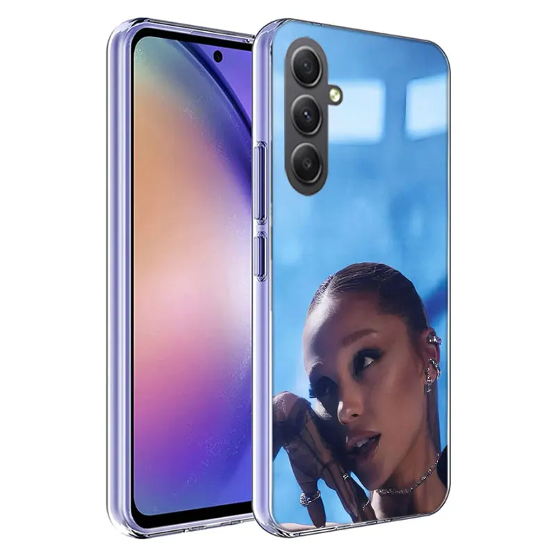 Фото Чехол для телефона Ariana Grande для Samsung Galaxy A54 A14 A24 A34 A17 A37 A57 A55 A35 A25 A15 A16 A26 A36 A56 A13 A23 A33 A53 A52S A12 №4