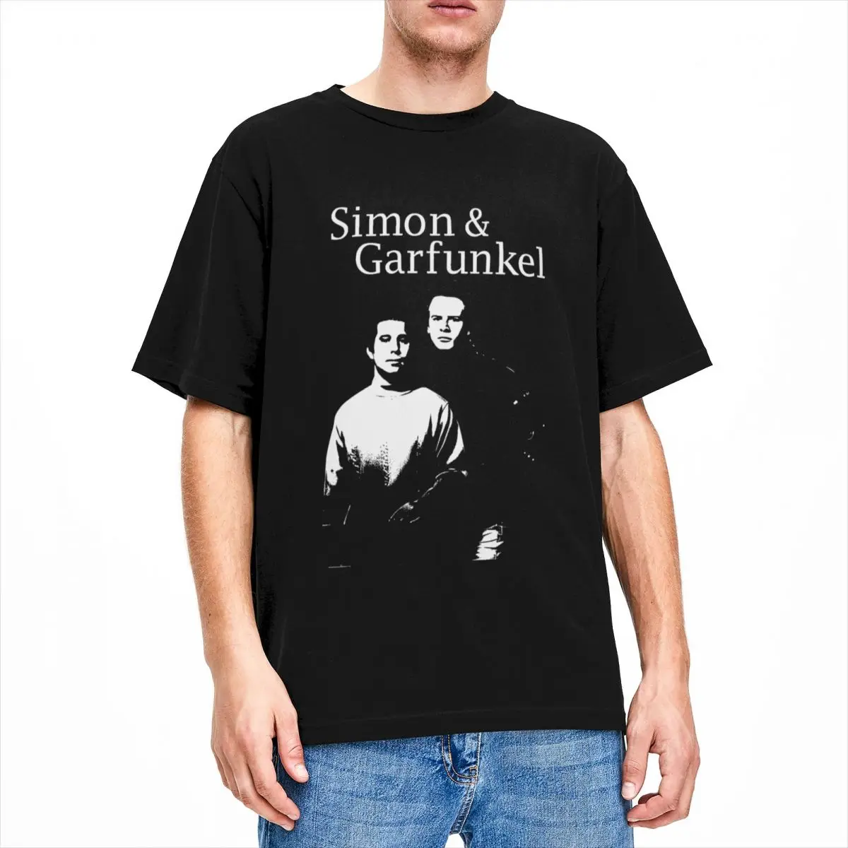 Футболки Simon &amp Garfunkel Group в стиле ретро для мужчин и женщин футболки с